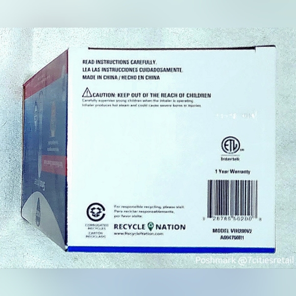 helen of troy vicks Bath Vicks Steam Inhaler Non Medicated Steam